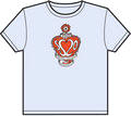 ss20 heart girls tee sky blue - Small