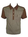 PENGUIN AMERICAN PLAYBOY TEE - S - BROWN