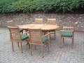 Humber Teak Grade A 13 Piece Dining Set