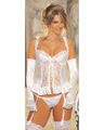PurplePleasures Beautiful Lace And Charmeuse Bustier