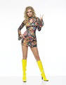 Retro Keyhole Go Go Dress