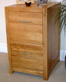Malano Solid Oak Furniture Office Filing Cabinet