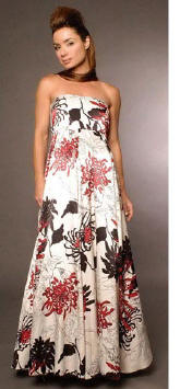 Maternity Oriental Evening  Gown