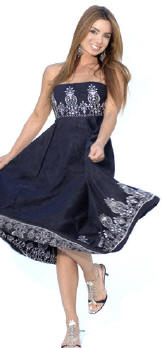 Rodeo Maternity Gown