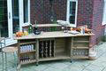 Teak Garden Martini Bar for Outdoor or Indoor Use - Drink Anyone ?