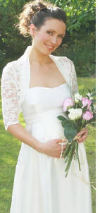Lace Bolero Wedding Dress