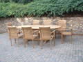 Humber Teak Grade A 17 Piece Dining Set
