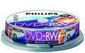 Philips Branded (Re-Writable) 4x Speed 4.7GB DVD-RW (10 TUB)