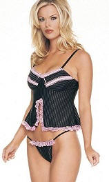 Pinstripe Babydoll