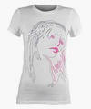 Vans Sketch Girl Womens Tee White
