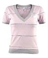 Zoo York How Long Can You Go? Too? Womens Tee Lavender X-large