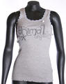 Animal Ladies Clothing Lace Trim Vest Grey UK 14 - UK 14