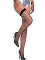 Fence Net Thigh High Stockings