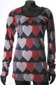 Roxy Clothing Anything Long Sleeved T-Shirt Caviar Gates Of Eden Print Medium - Medium